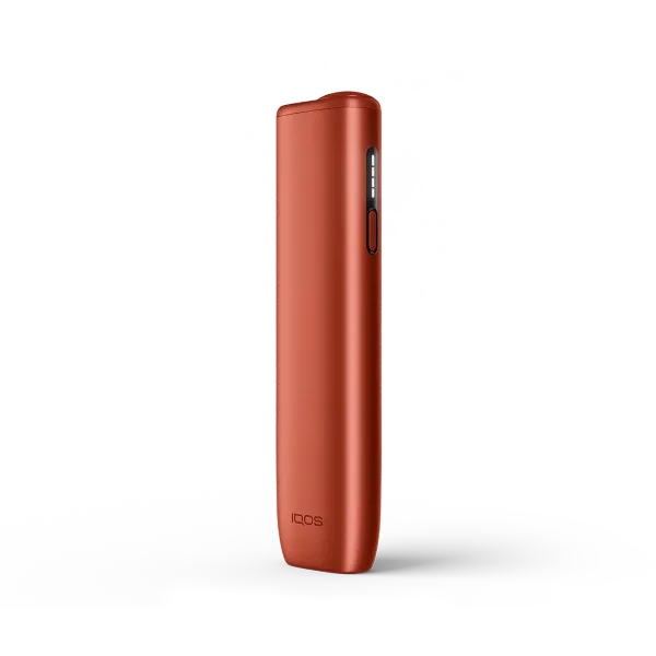 ผลิตภัณฑ์ IQOS ILUMA i ONE เฉดสี Vivid Terracotta (สีส้มอิฐ) วัสดุอลูมิเนียมเกรดพรีเมียมผิวสัมผัสแบบ Matte