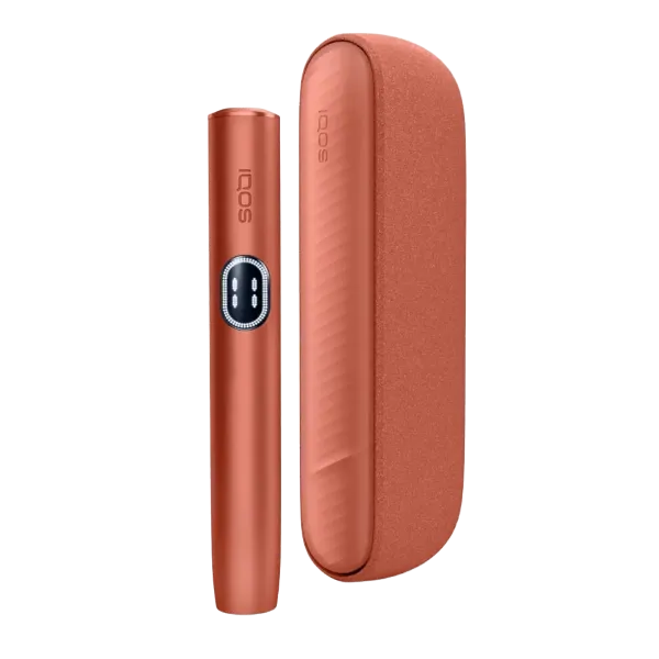 IQOS ILUMA i Standard Vivid Terracotta สีส้มอิฐเข้ม นวัตกรรมยาสูบไฟฟ้าแบบไม่ต้องทำความสะอาด